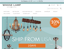 Tablet Screenshot of lampsfair.com